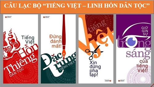 Thành lập câu lạc bộ  Tiếng Việt - Linh hồn dân tộc 