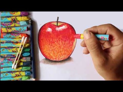 Tạo hình : Tô màu quả táo - lớp MGB C2