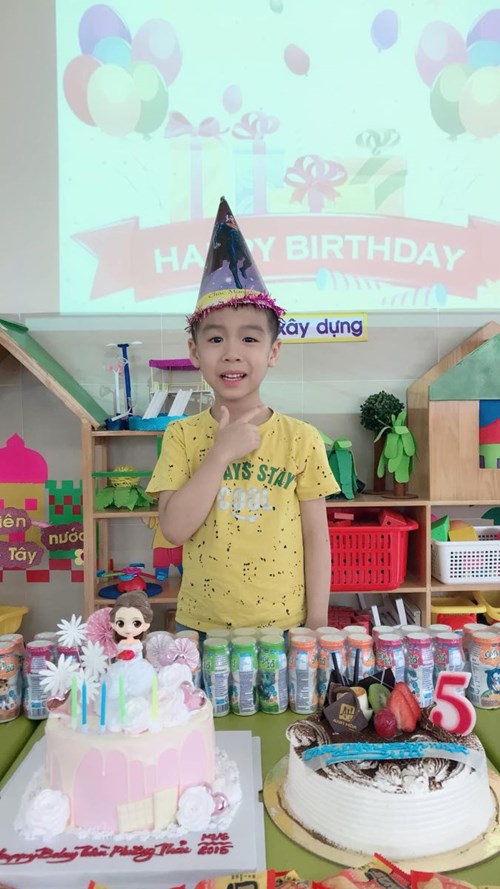 Chúc mừng sinh nhật Nhật Minh tròn 5 tuổi