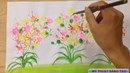 Vẽ Hoa Bằng Cách Thổi Màu!