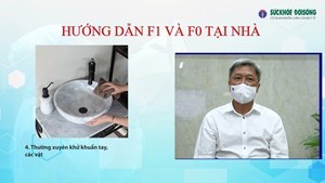 Thứ trưởng Bộ Y tế Nguyễn Trường Sơn trực tiếp hướng dẫn F0, F1 cách ly tại nhà