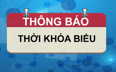 Thời khóa biểu học trực tuyến Trường Mầm Non CLC Đô Thị Sài Đồng