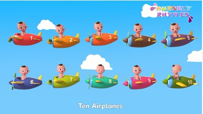 10 Little Airplanes