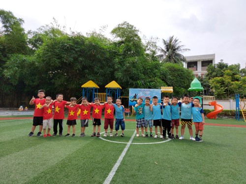 Trận đấu giải bóng đá :  FC MN Gia Thượng  năm học 2020-2021 giữa đội MGL A1 và A6