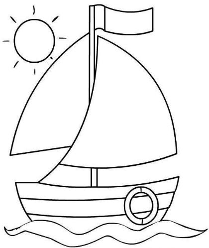Chia sẻ 101 hình vẽ con thuyền mới nhất  Tin Học Vui