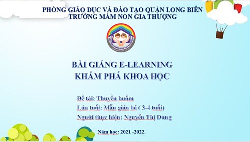 BGE_ Tháng 12/2022_Khám phá khoa học: Thuyền buồm_ GV Nguyễn Thị Dung