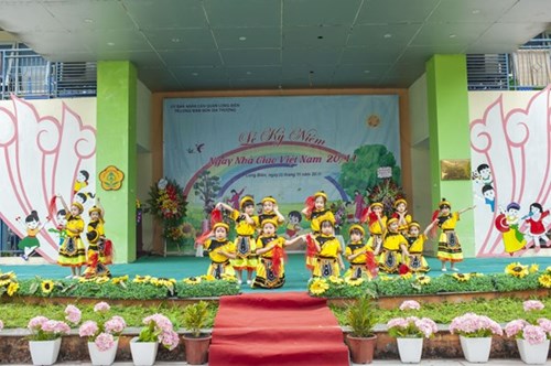 Gia Thuong Kindergarten celebrated 38th anniversary of Vietnamese Teachers  Day  November 20, 1982 - November 20, 2020