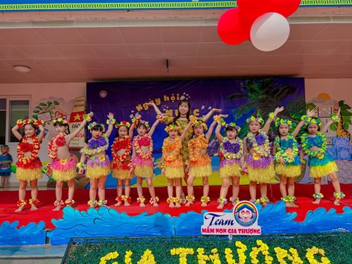 Exciting  Water Festival  at Gia Thuong Kindergarten