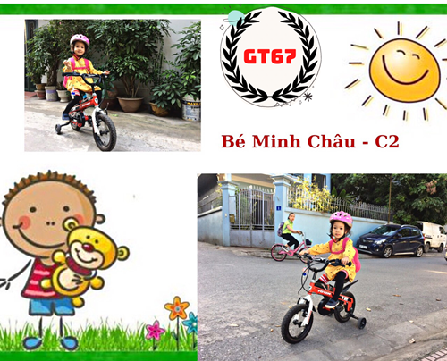 SBD: 67 - Bé: Minh Châu - Cuộc thi ảnh  Gia đình bé với an toàn giao thông 