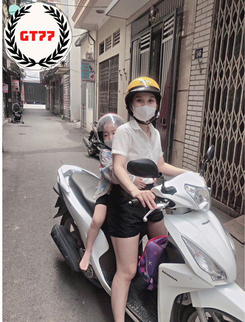 SBD: 77 - Bé: Minh Anh - Cuộc thi ảnh  Gia đình bé với an toàn giao thông 