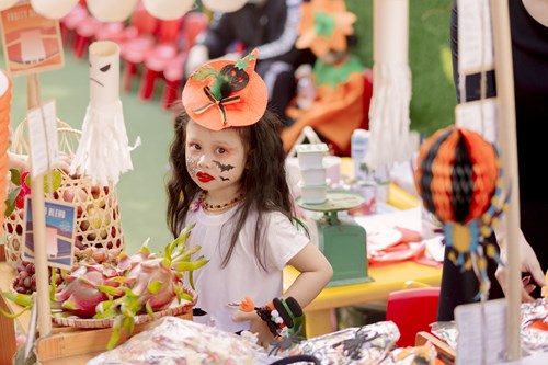 Trường mầm non Gia Thượng tổ chức chương trình  Halloween - Ngày hội trái cây  năm 2022!