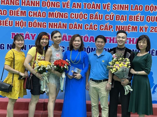Trường Mầm non GIa Thượng tham gia Ngày hội văn hóa thể thao quận Long Biên năm 2021