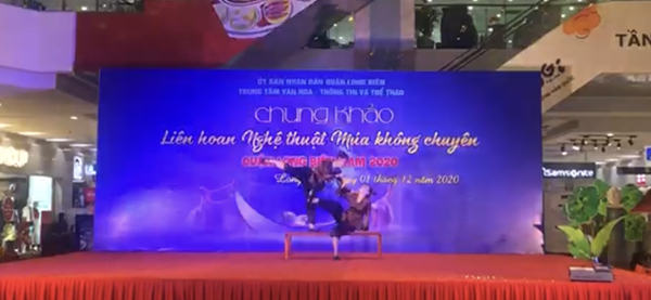 Trường mầm non Hoa Mai tham gia chương trình Liên hoan nghệ thuật múa không chuyên do quận Long Biên tổ chức