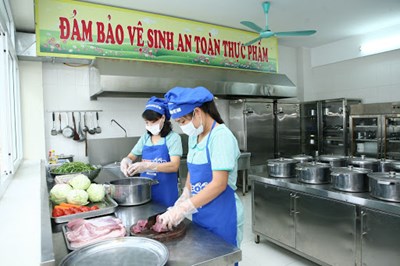 Phòng chống ngộ độc thực phẩm, đảm bảo an toàn thực phẩm tại trường mầm non