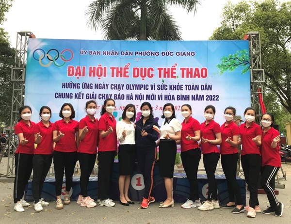 Tham gia hưởng ứng ngày chạy Olympic vì sức khỏe toàn dân, chung kết giải chạy báo Hà Nội mới vì hòa bình năm 2022