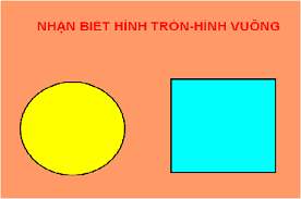 LQVT: Nhận biết hình tròn hình vuông
