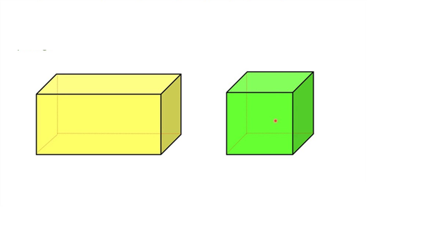 Nhận biết khối vuông, khối chữ nhật