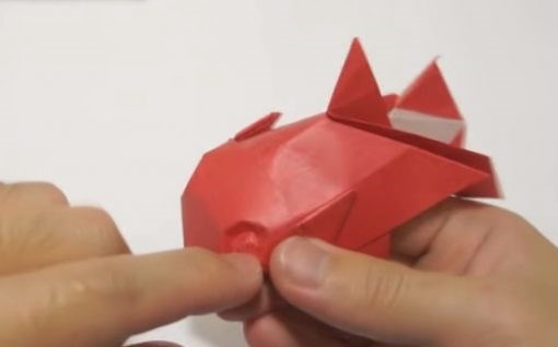 Đồ chơi tự tạo:Cách gấp con cá theo nghệ thuật xếp giấy Origami