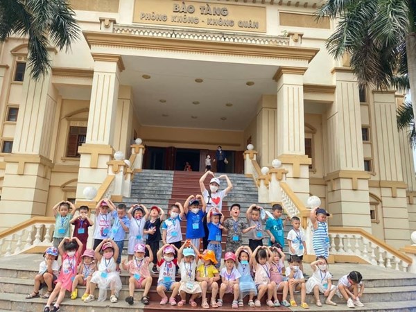 Trường MN Hoa Thuỷ Tiên tổ chức tham quan ngoại khoá cho học sinh