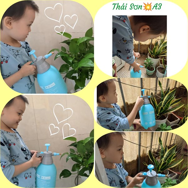 Bé Thái Sơn - MGL A3 chăm chỉ học tập và giúp bố mẹ việc nhà