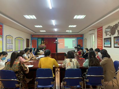 Trường mầm non Ngọc Thụy tham gia tập huấn Phương pháp phát triển kỹ năng, tình cảm xã hội cho trẻ mầm non do chuyên gia Quốc tế giảng dạy