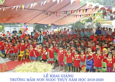 Trường Mầm non Ngọc Thụy tổ chức Lễ khai giảng năm học mới 2019 - 2020 