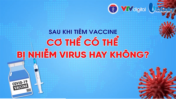Sau khi tiêm vaccine, cơ thể có thể bị nhiễm virus SARS-CoV-2 hay không?