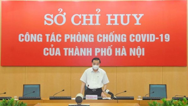 Thành phố Hà Nội tiếp tục thực hiện giãn cách xã hội trên địa bàn Thành phố để phòng chống dịch COVID-19