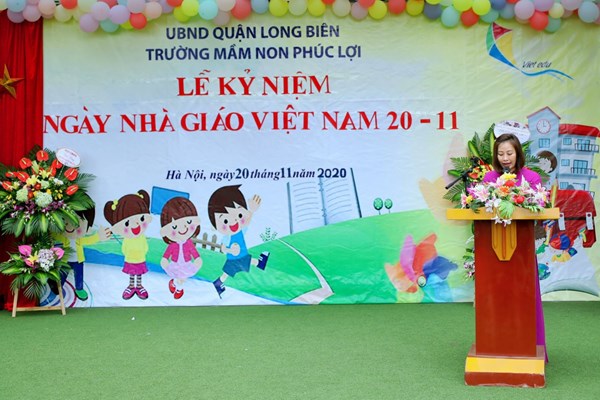 Lễ kỷ niệm ngày Nhà giáo Việt Nam 20/11 năm học 2020-2021
