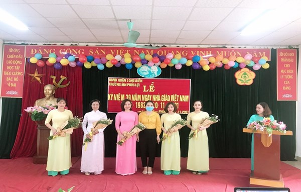 Lễ kỷ niệm 39 năm ngày Nhà giáo Việt Nam (20/11/1982-20/11/2021).