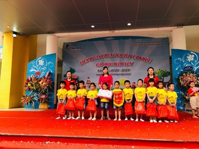 Trường mầm non Phúc Lợi tham gia “Liên hoan chúng cháu vui khỏe cấp học mầm non Quận Long Biên” năm học 2020-2021