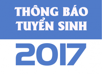 Thông báo tuyển sinh năm học 2017 - 2018 Trường mầm non Sơn Ca
