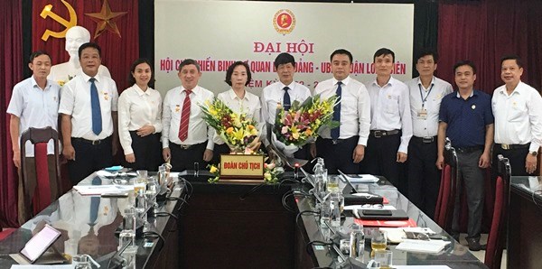16 Hội Cựu chiến binh cở sở quận Long Biên tổ chức thành công Đại hội nhiệm kỳ 2022 - 2027