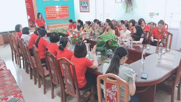 Trường mầm non Thượng Thanh tổ chức Họp phụ huynh đầu năm năm học 2020 - 2021.