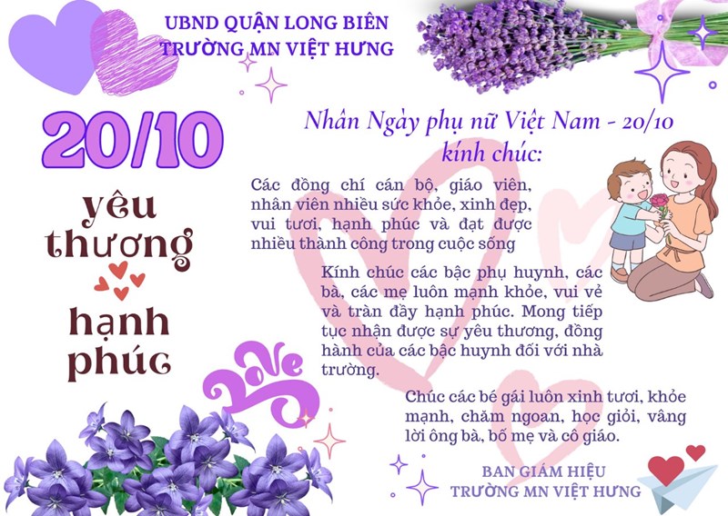Chào mừng ngày phụ nữ Việt Nam