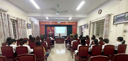 Trường mầm non Việt Hưng tổ chức họp đại diện phụ huynh học sinh các lớp đầu năm học 2022-2023