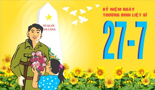 Công đoàn trường MN Việt Hưng với hoạt động tri ân 27-7
