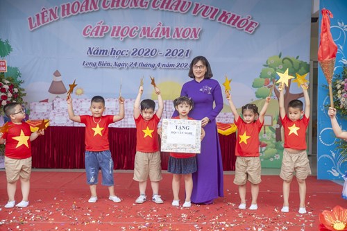 Liên hoan Chúng cháu vui khỏe cấp Mầm non Quận Long Biên Năm học 2020 – 2021