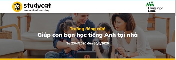 Language Link Việt Nam cung cấp miễn phí ứng dụng “Fun English by Studycat” - Hướng dẫn đăng ký và sử dụng