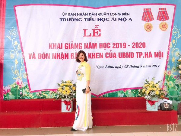 Cô giáo Nguyễn Thị Thúy – Một nhà giáo tận tụy với công việc, tận tâm với học trò và tận tình với đồng nghiệp!