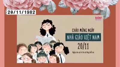Cuộc thi làm làm video Tri ân thầy cô kỷ niệm 39 năm ngày Nhà giáo Việt Nam (20/11/1982 - 20/11/2021) - Chi đội 8A1 - GVCN Nguyễn Thị Hiểu