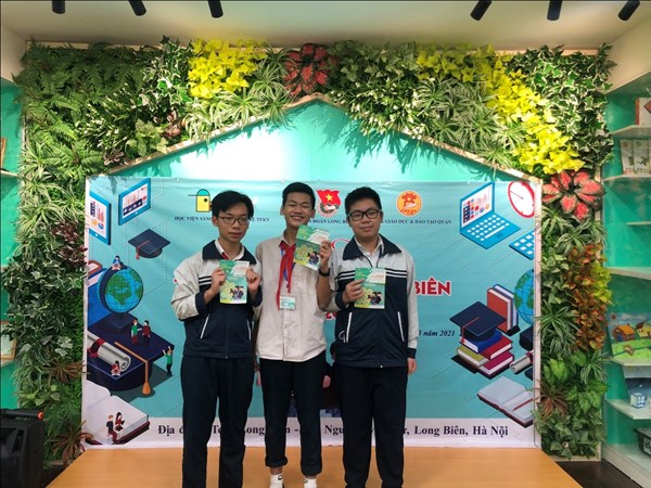 Học sinh trường THCS Ngọc Thụy tham gia Hội thi Tin học trẻ quận Long Biên năm 2021