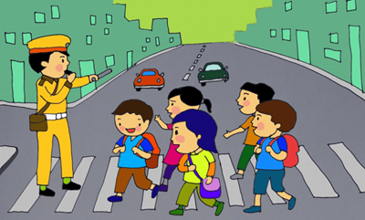 Tuyên truyền, giáo dục pháp luật về An toàn giao thông cho học sinh trong toàn trường.