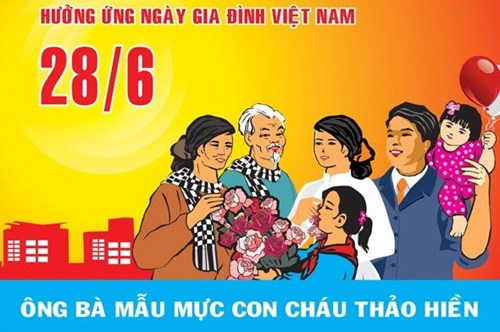Kỷ niệm Ngày Gia đình Việt Nam (28/6) và Tháng hành động quốc gia về phòng, chống bạo lực gia đình năm 2022: “Gia đình bình an - xã hội hạnh phúc”