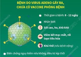 Bài tuyên truyền phòng, chống bệnh do virut Adeno
