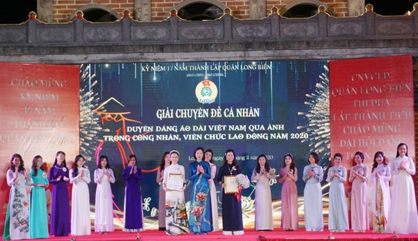 Ấn tượng đêm Gala trao giải Cuộc thi “Duyên dáng áo dài Việt Nam qua ảnh”