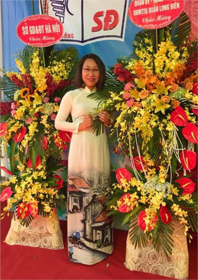 Cô giáo Xa Thị Vân – Cô tổng phụ trách tài năng