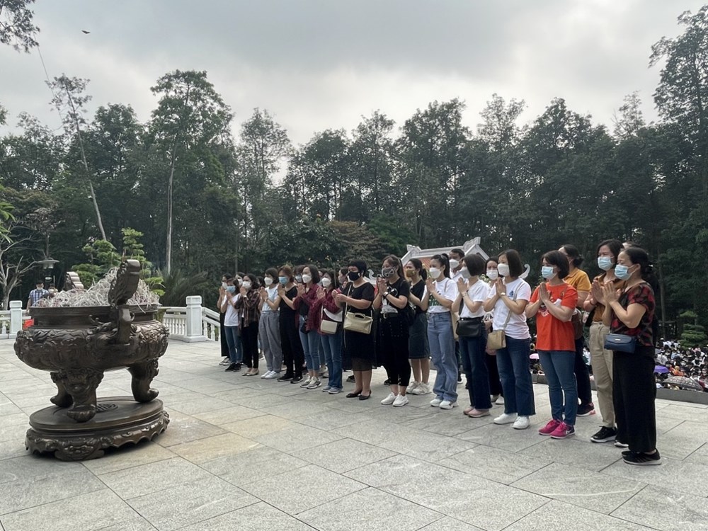 Hoạt động ngoại khóa tại khu di tích K9 Đá Chông – Ao Vua của trường THCS Sài Đồng