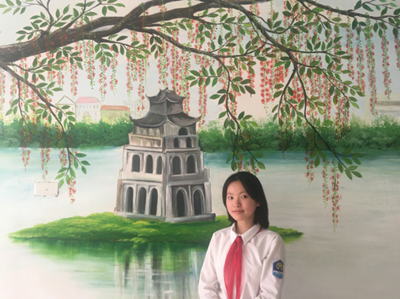 Nguyễn Vân Anh – Lớp phó gương mẫu, học giỏi của chi đội 7A8 trường THCS Sài Đồng