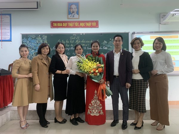 Tiết thi Giáo viên giỏi cấp Quận môn Âm nhạc năm học 2020 – 2021 - Cô giáo Đinh Thị Lụa